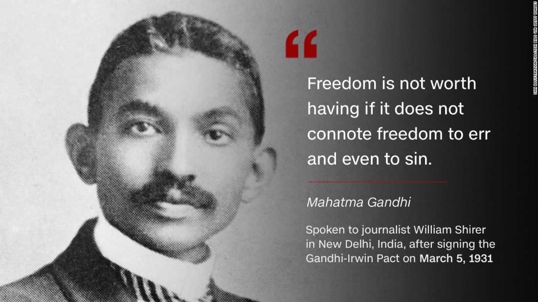 gandhi-freedom to sin